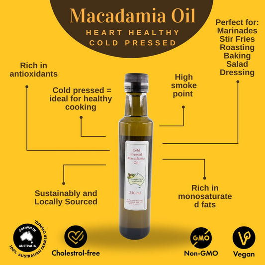 The Good Oil Part 1: Why Macadamia Oil Is a Heart-Healthy Choice