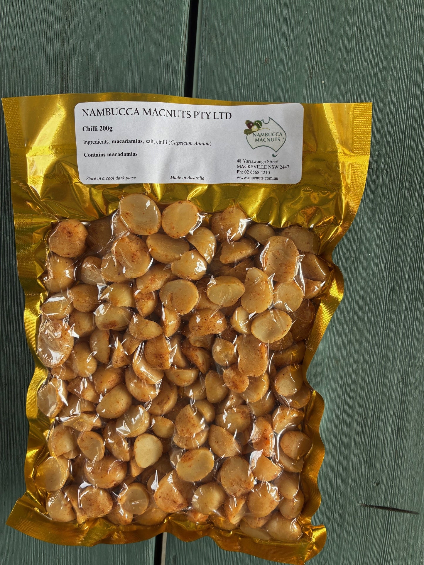 Roasted Chilli Macadamia Nuts