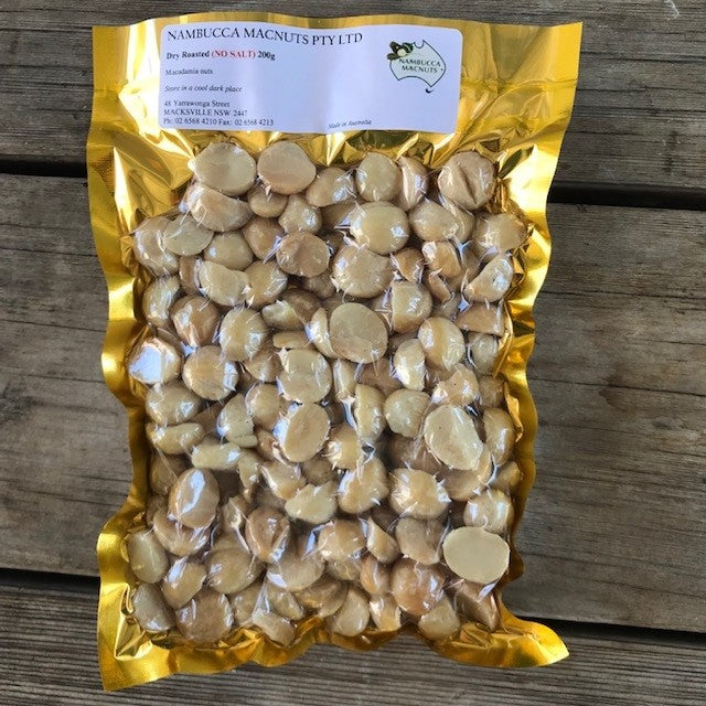 Dry Roasted Macadamia Nuts (No Salt) - Macnuts