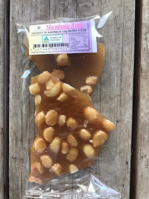 Macadamia Nut Brittle - Macnuts