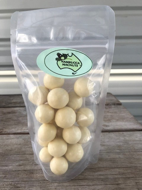 White Chocolate Macadamias - Macnuts