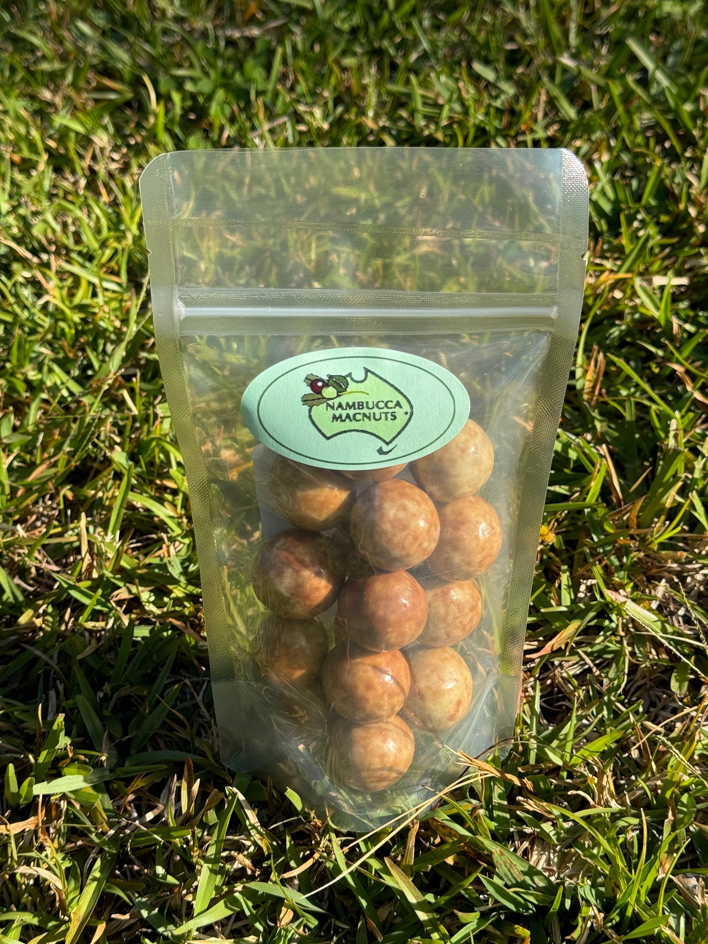 Our Moon Chocolate Macadamias. Eat too many and you face could turn into the moon - macnuts