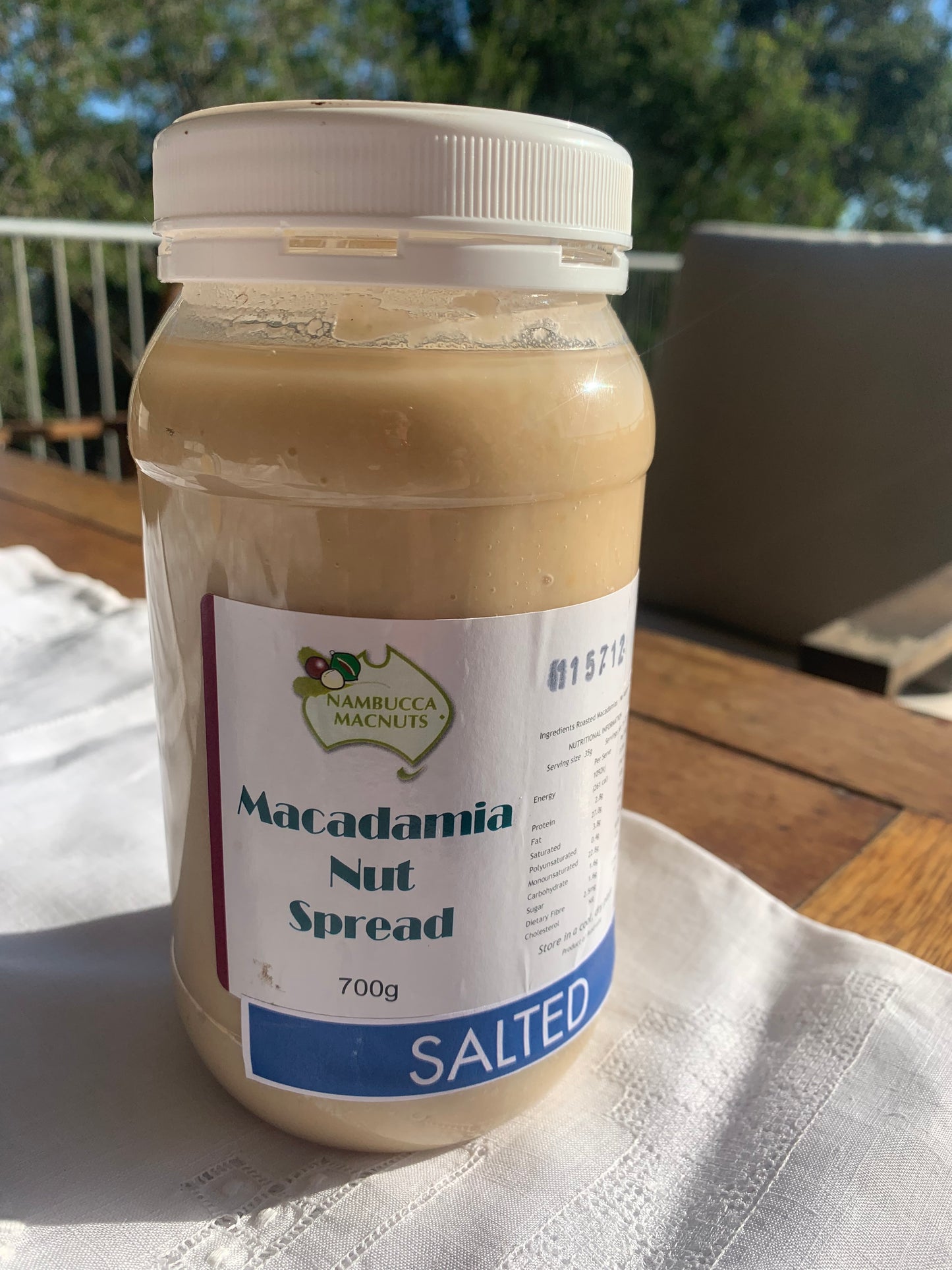 All Natural Salted Macadamia Nut Butter