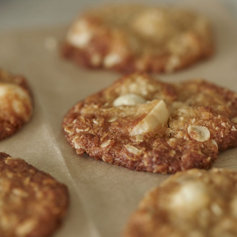 Macadamia ANZAC Biscuits