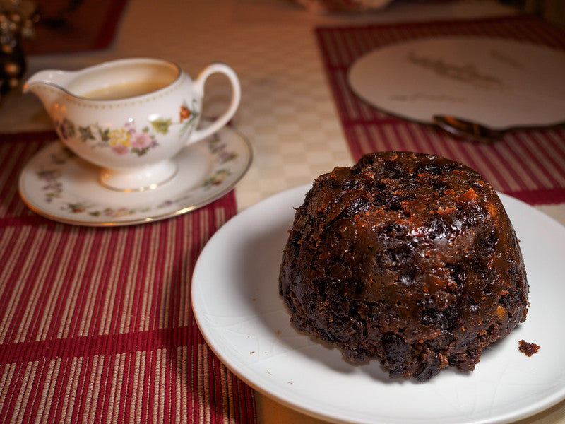 Dorothy's Christmas Plum Pudding with Macadamias