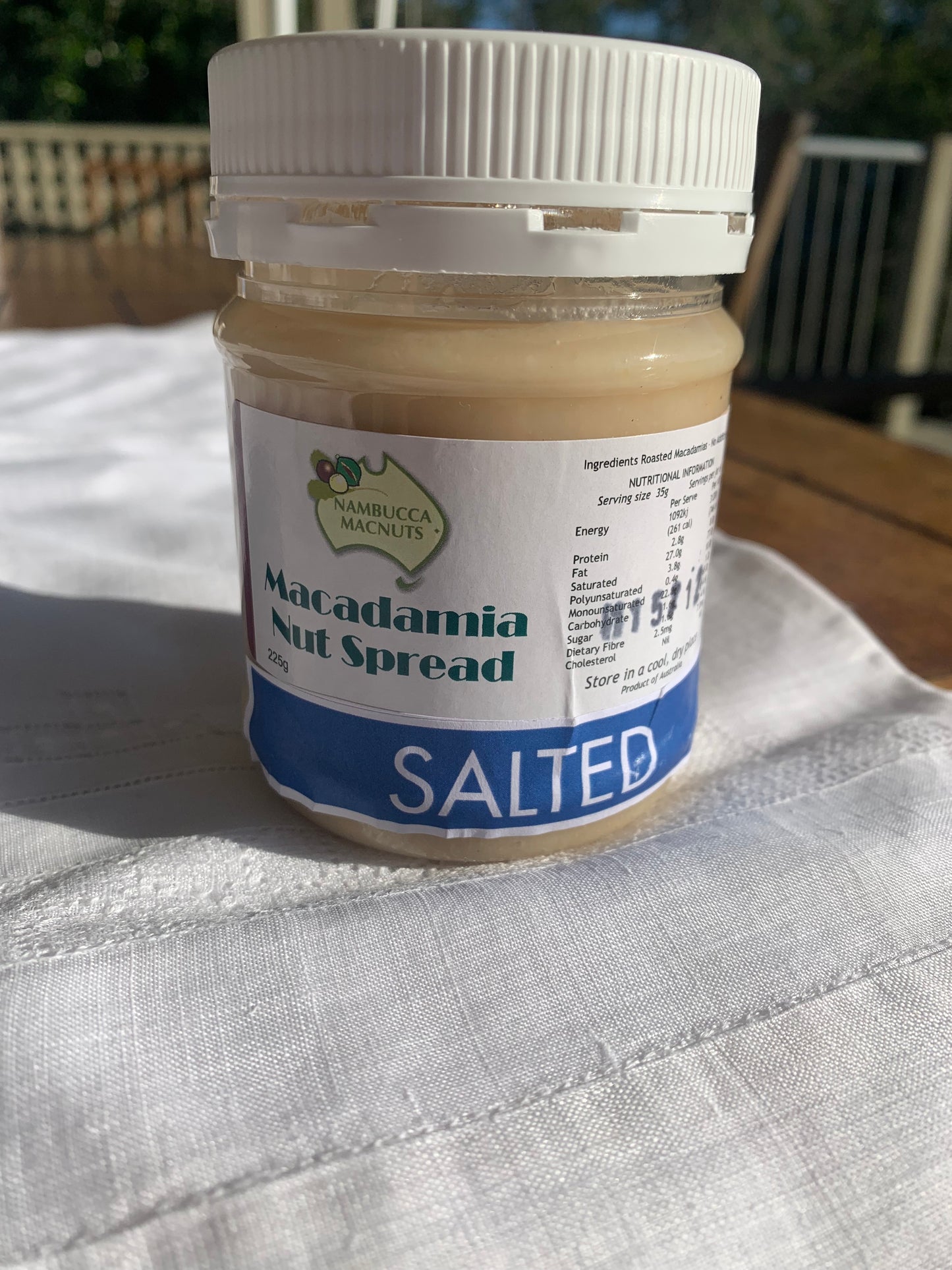 All Natural Salted Macadamia Nut Butter