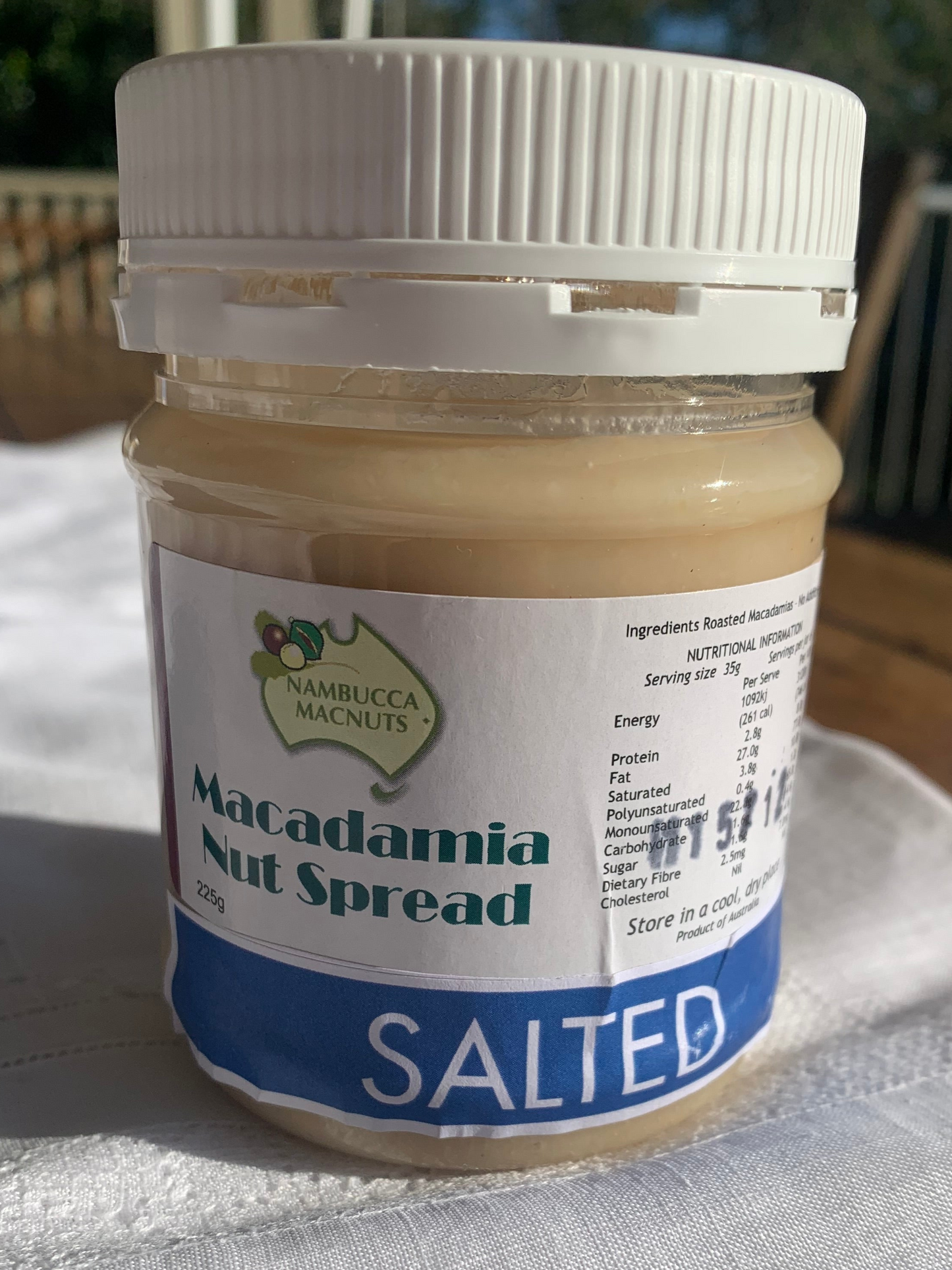 Organic Salted Macadamia Nut Butter