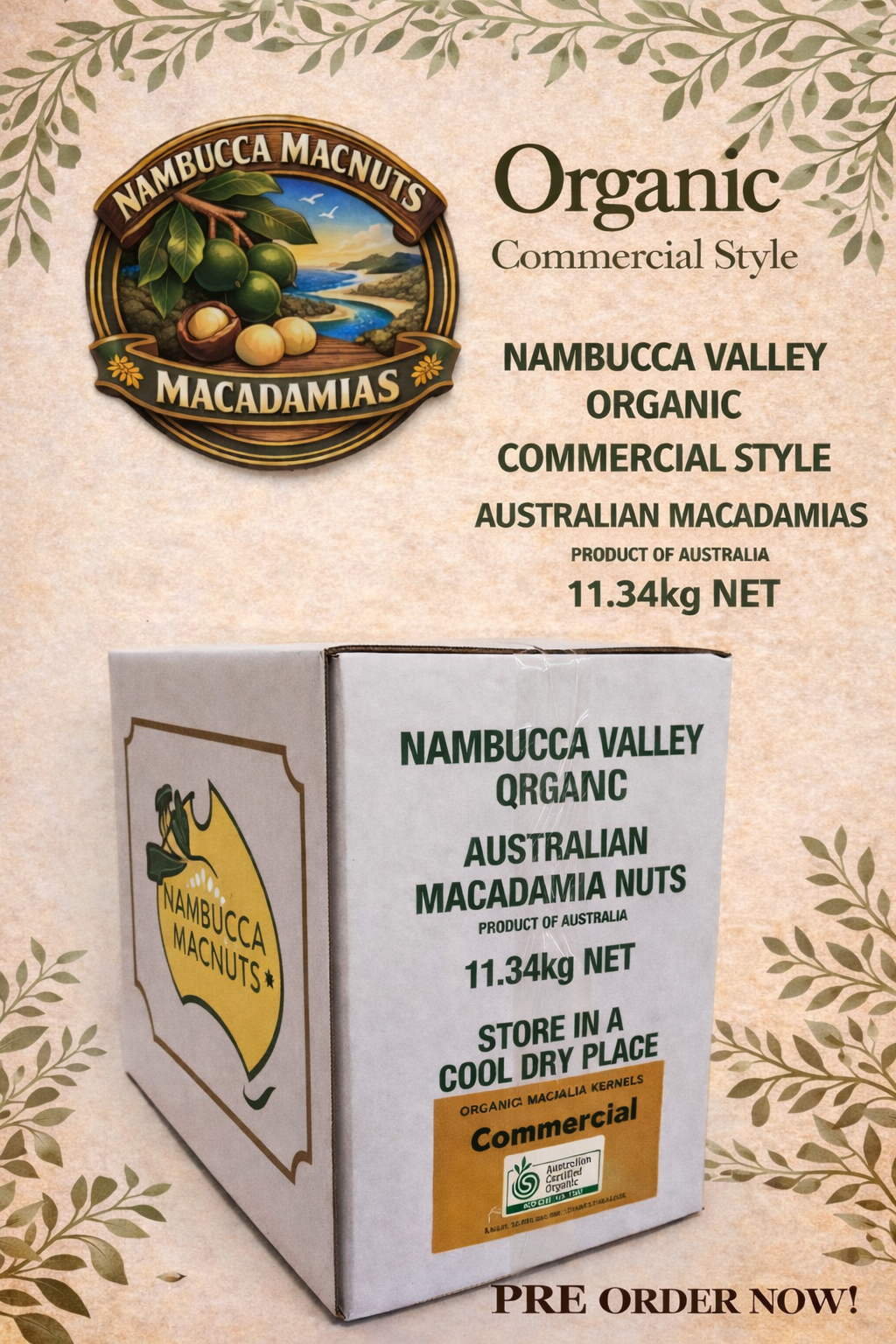 Organic Commercial Grade