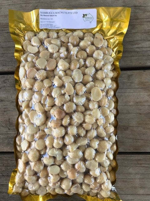 Salted Dry Roasted Macadamia Nuts
