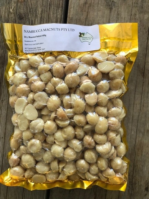 Dry Roasted & Salted Macadamia Nuts