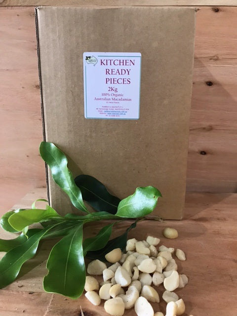 2kgs of Kitchen Ready macadamia pieces for all your cooking needs