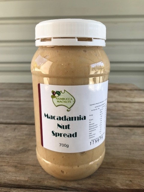 All Natural Macadamia Nut Butter 700g jar