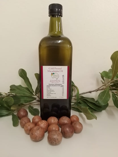 Cold Pressed Premium Macadamia Oil 1 Litre