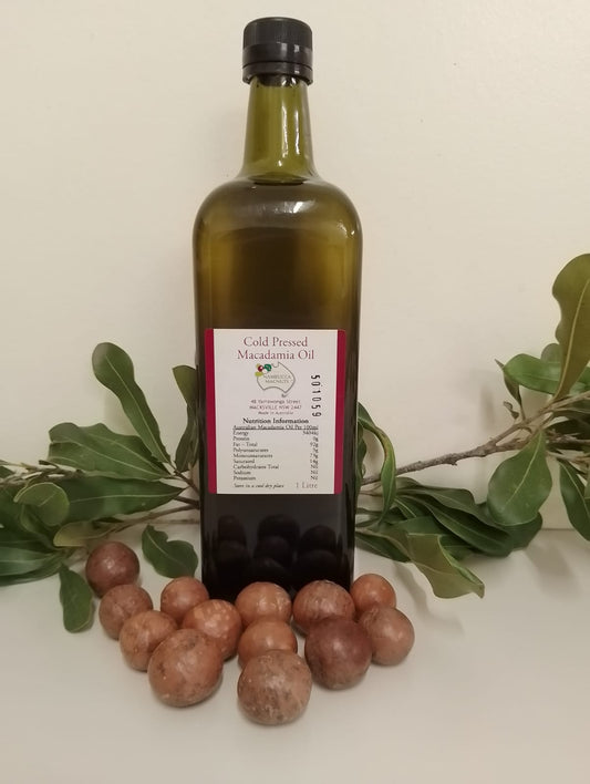 Cold Pressed Premium Macadamia Oil 1 Litre