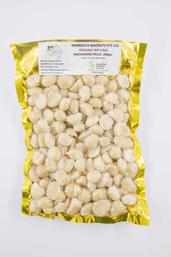 Organic Raw Macadamia Nut Kernel